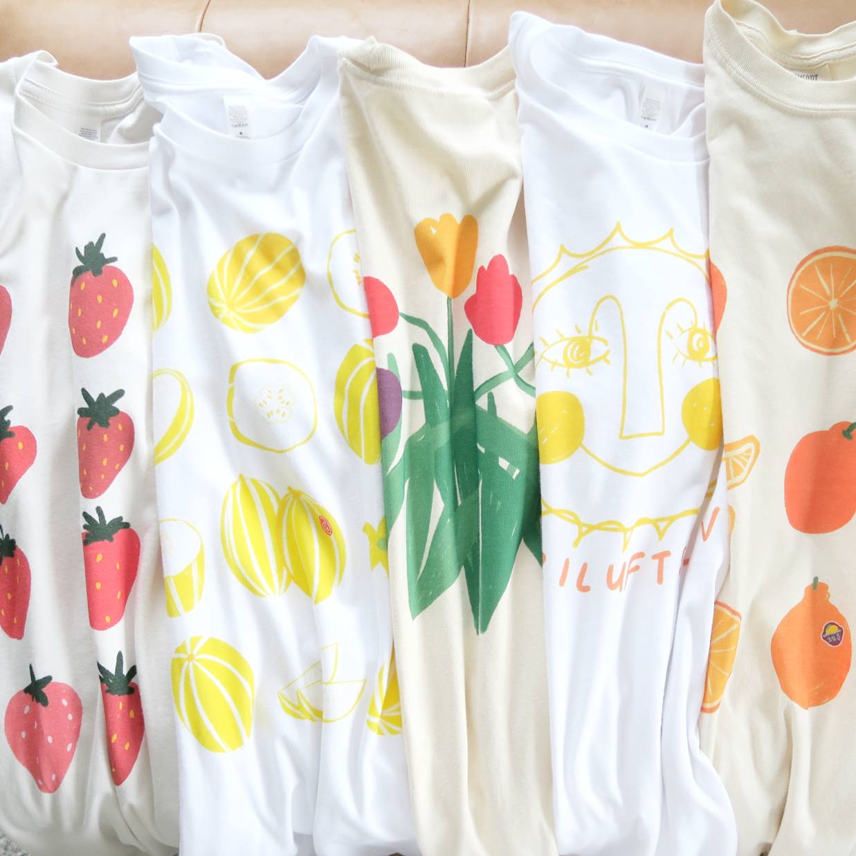 Sale- Chamoe Korean Melon T-Shirt, AS-IS