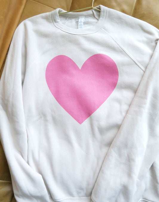 Sale- Big Hearted Sweater, SMALL