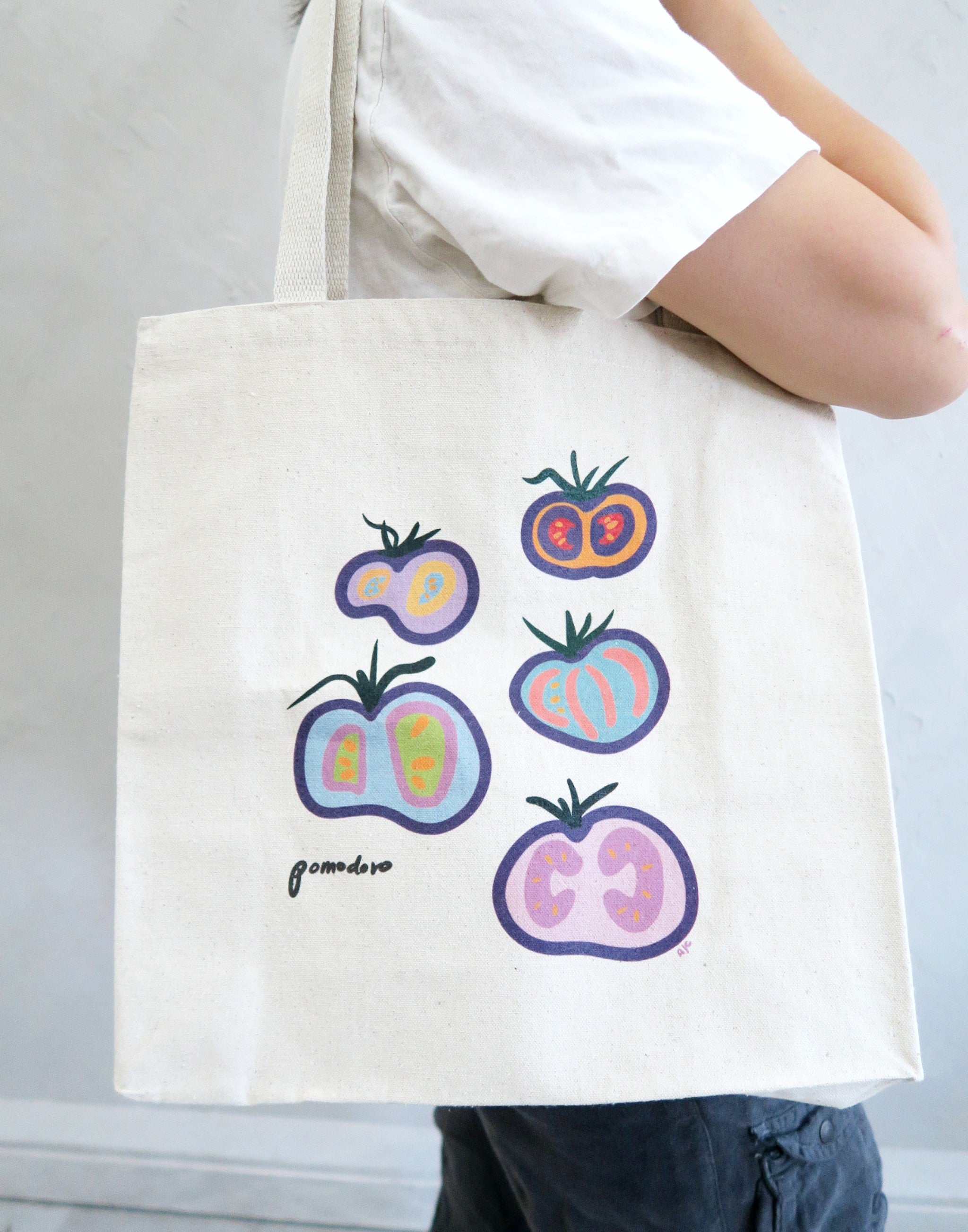 brochure zeptepi market tote ssz - トートバッグ