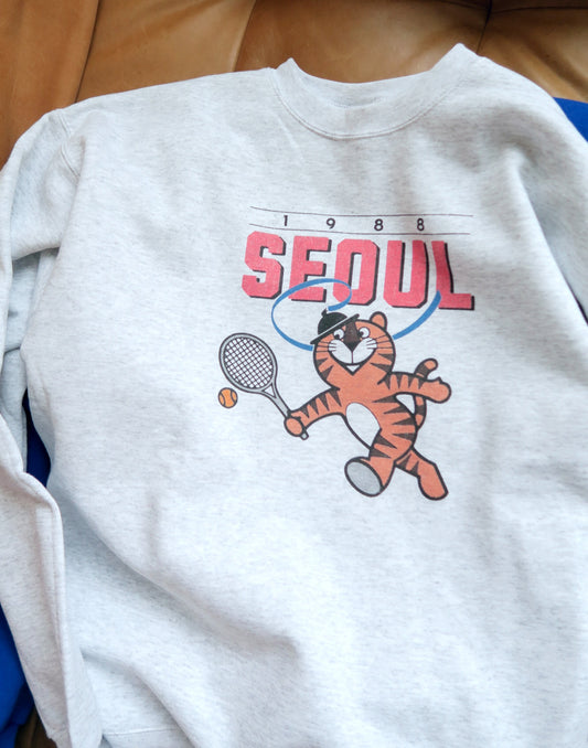 1988 Seoul Hodori Loves Tennis Sweatshirt